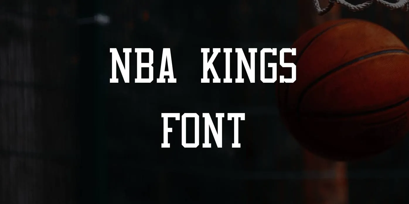 NBA Kings Font Free Download