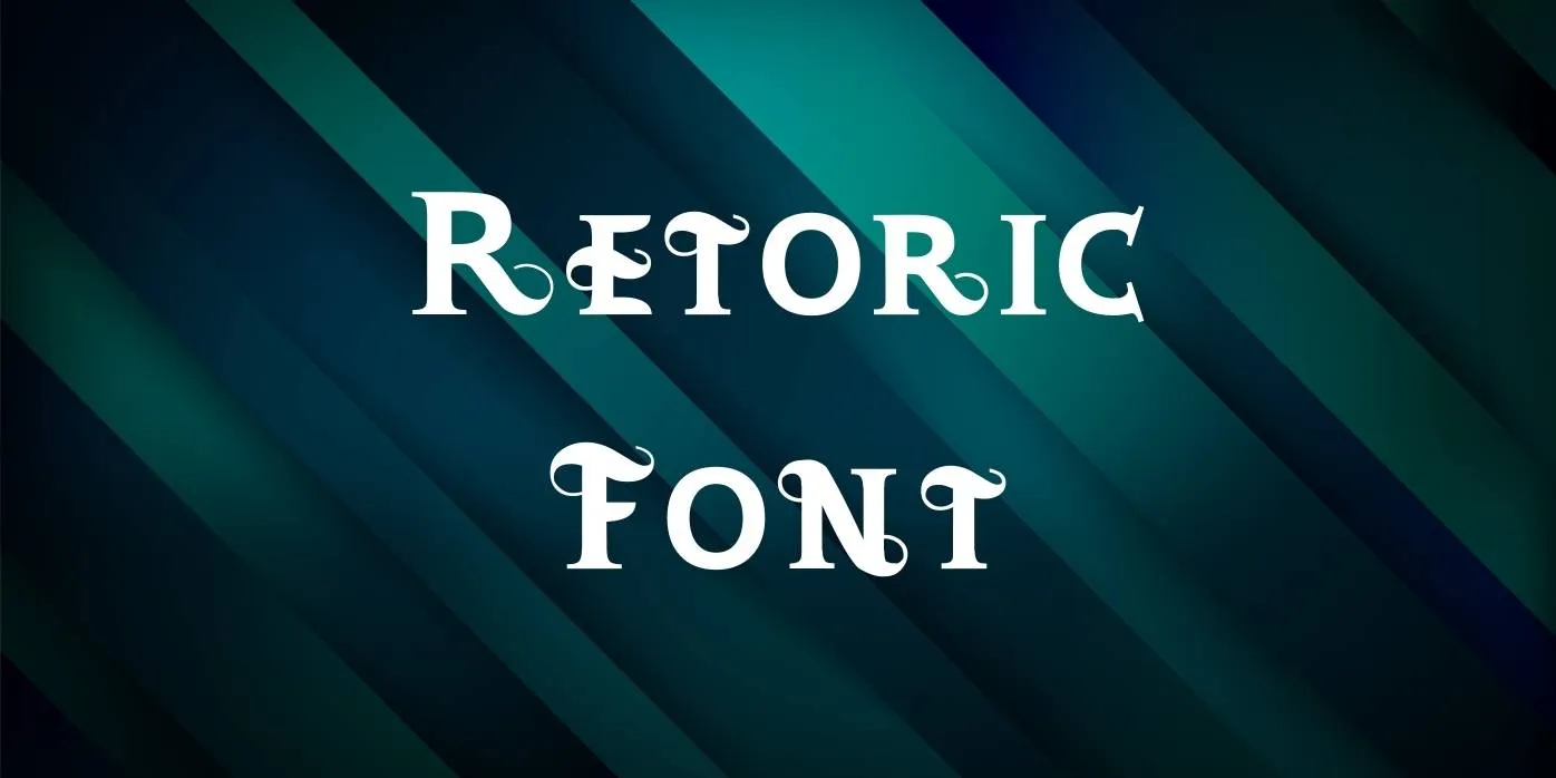 Retoric Font Free Download