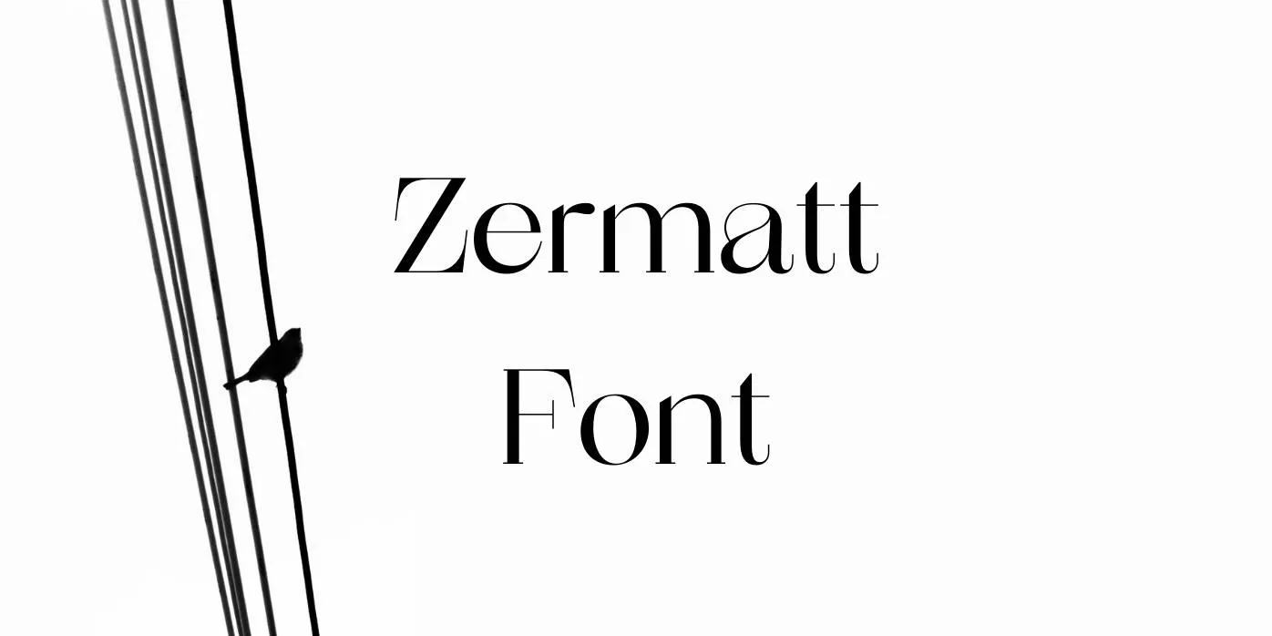 Zermatt Font Free Download