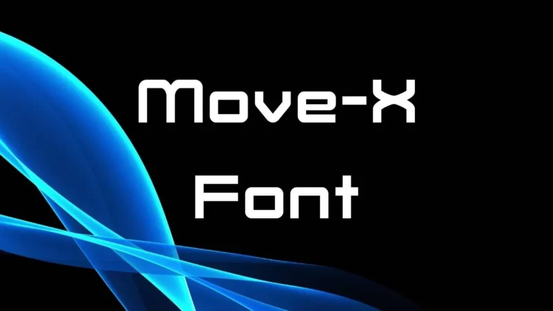 Move-X Font Free Download