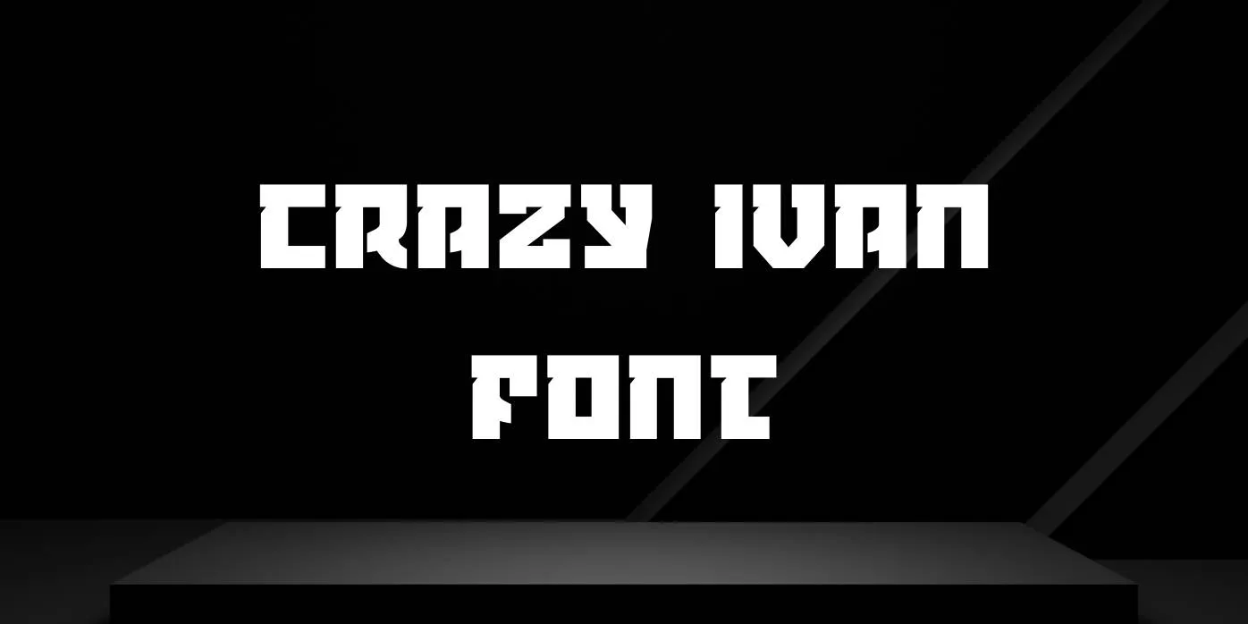 Crazy Ivan Font Free Download