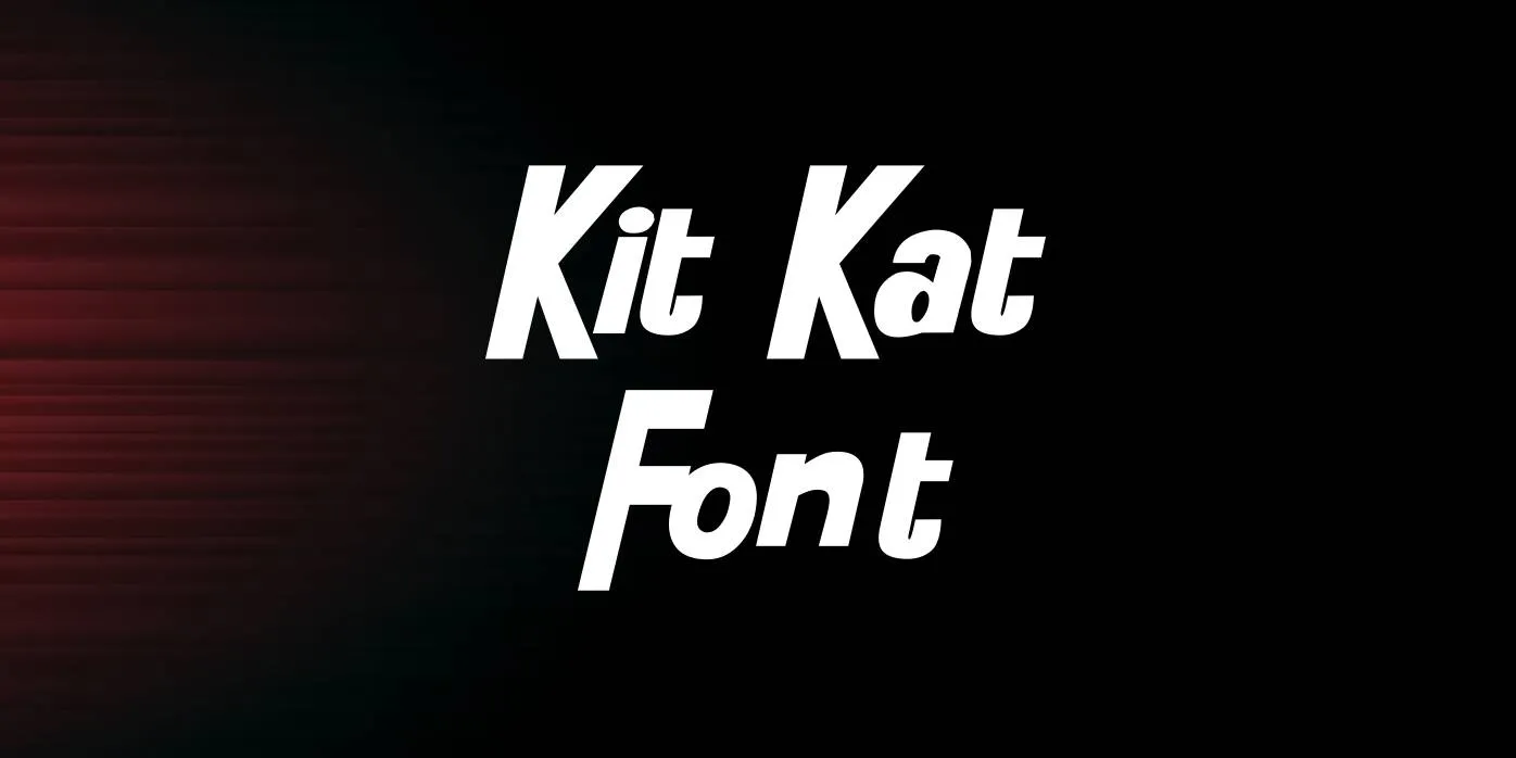 Kit Kat Font Free Download