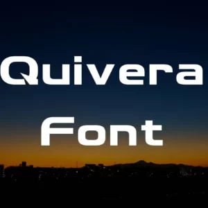 Quivera Font Free Download