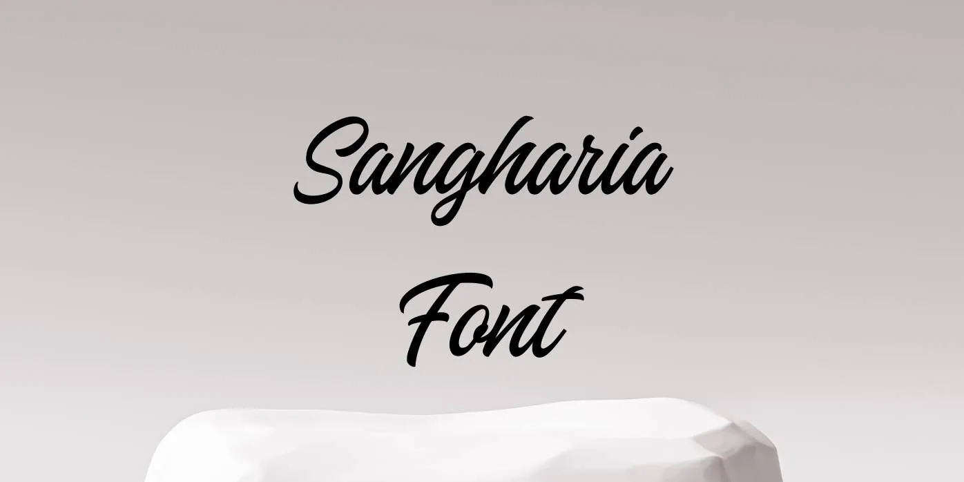 Sangharia Font Free Download