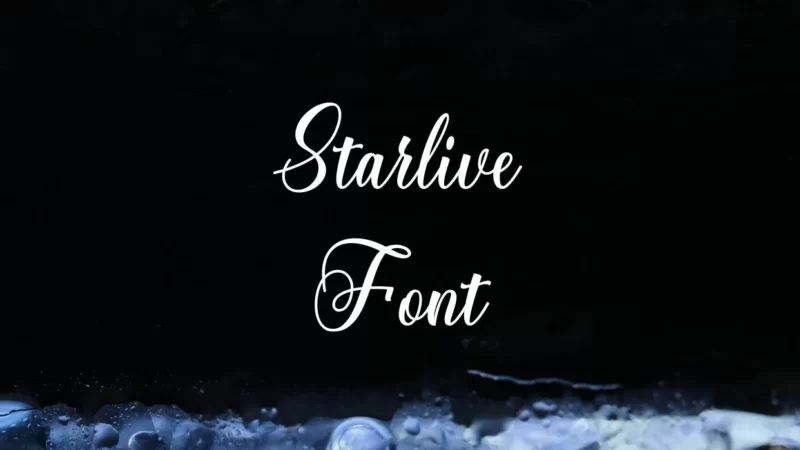 Starlive Font Free Download