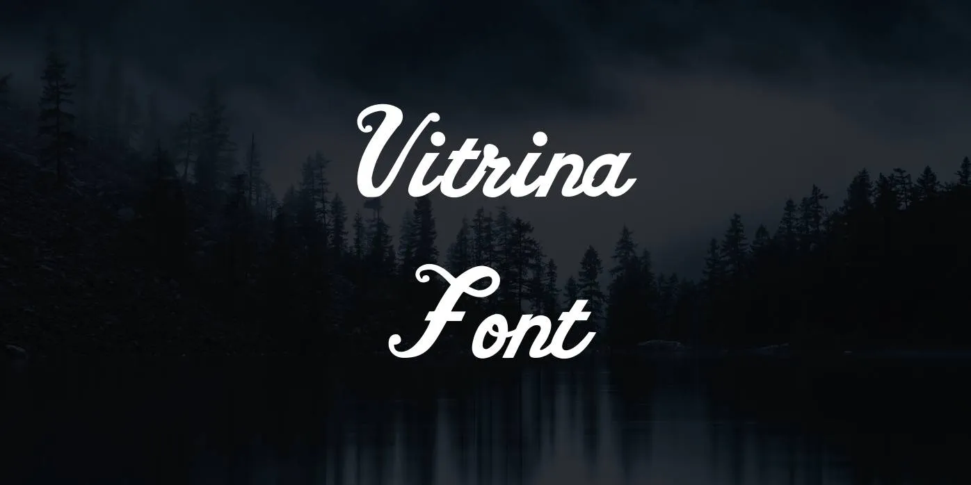 Vitrina Font Free Download