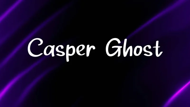 Casper Ghost Font Free Download