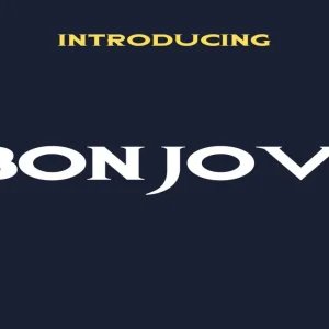 Bon Jovi Font Free Download