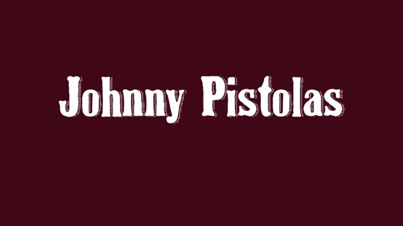Johnny Pistolas Font Free Download